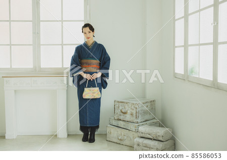 牛仔和服襪靴 85586053