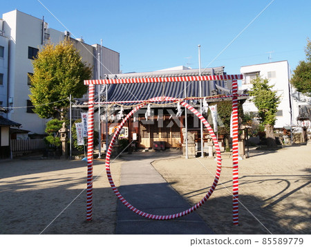 八尾神社、八尾市、大阪、加耶的海殿（初冬） 85589779