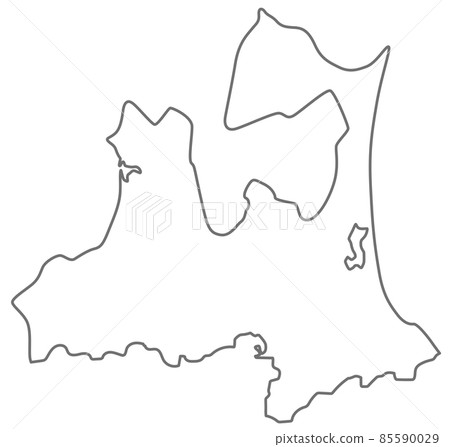 Aomori Prefecture Map 85590029