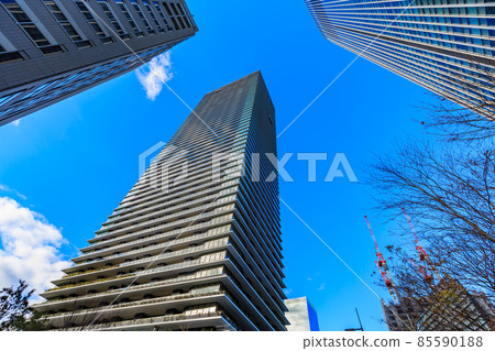 Urban redevelopment of Tokyo Toranomon Toranomon Hills Mori Tower and Toranomon Hills Residential Tower 85590188