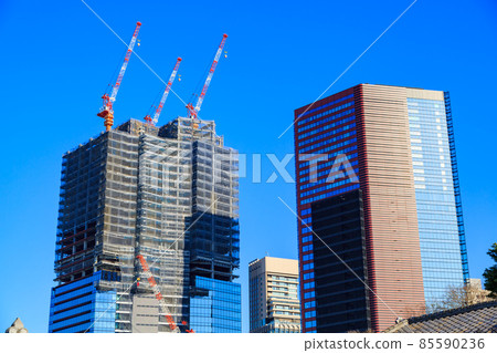 三田、東京三田雙子樓西樓和辦公樓的城市再開發 85590236