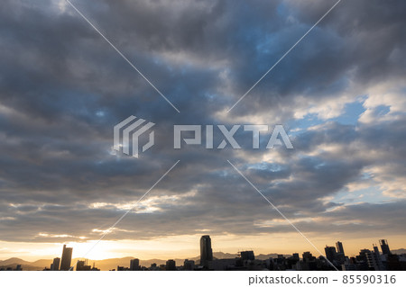 《Hiroshima City》 Sunrise 85590316