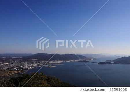 山口縣久松市全景⑤ 山口縣久松市全景⑤ 85591008