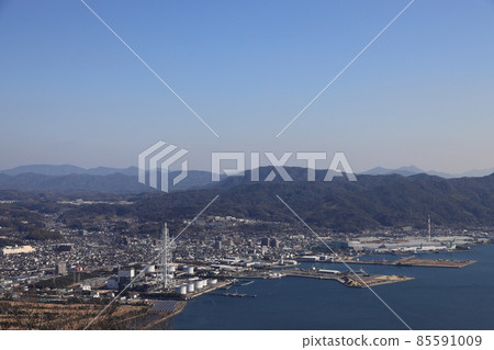View of Kudamatsu City, Yamaguchi Prefecture ⑥ 85591009