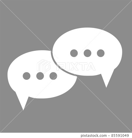 Comment icon. Stock vector illustration. 85591049