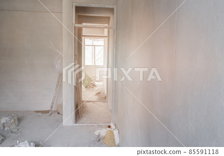 interior room housing in building construction  85591118