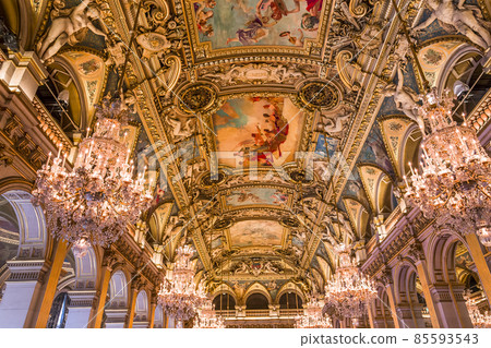 Reception rooms of the city hall, Paris, France Reception rooms of the city hall, Paris, France 85593543