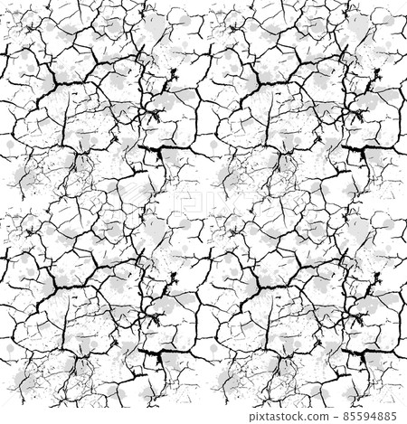 Crack seamless background. Vector illustration 85594885