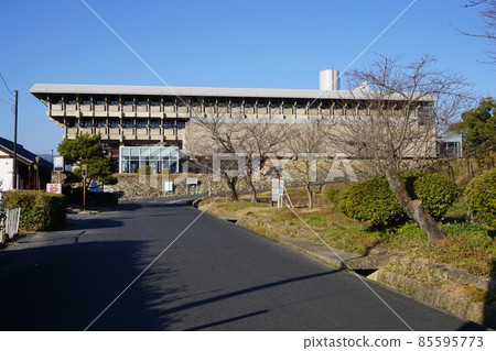 Landmark of Tsuyama City, Okayama Prefecture "Tsuyama Cultural Center" 85595773