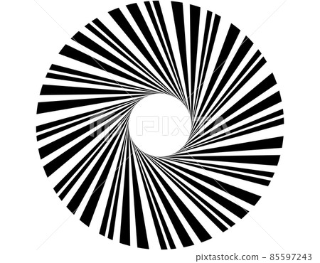 Line Up Rotation Frame Round concentrated line frame frame rotation... - Stock Illustration ...