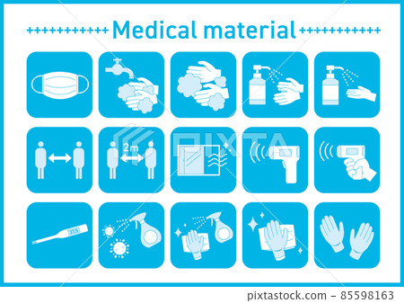 Infectious disease prevention and alert illustration 2 85598163