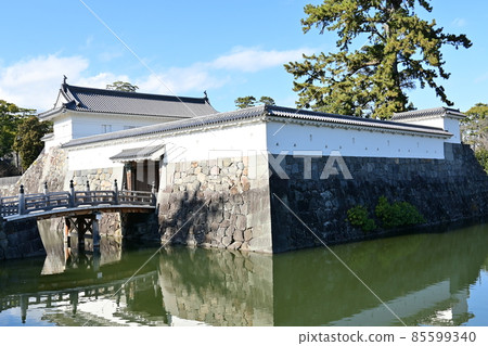 小田原天守閣和住吉橋 85599340