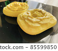 Soap carving with yellow soap 85599850