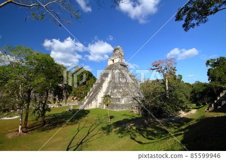 危地馬拉瑪雅文明遺址蒂卡爾一號神廟和大廣場 85599946