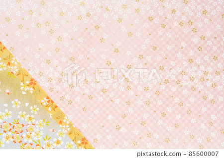 Background of Japanese paper Chiyogami 85600007