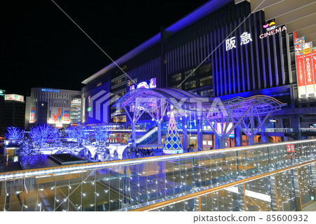 [Fukuoka Prefecture] Illuminations at JR Hakata Station (Hakata, City of Light) 85600932