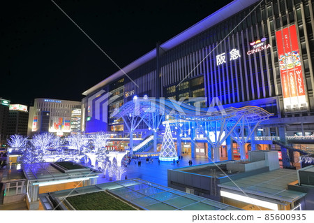 [Fukuoka Prefecture] Illuminations at JR Hakata Station (Hakata, City of Light) 85600935