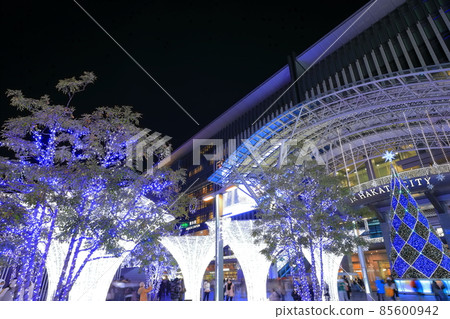 [Fukuoka Prefecture] Illuminations at JR Hakata Station (Hakata, City of Light) 85600942