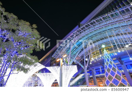 [Fukuoka Prefecture] Illuminations at JR Hakata Station (Hakata, City of Light) 85600947