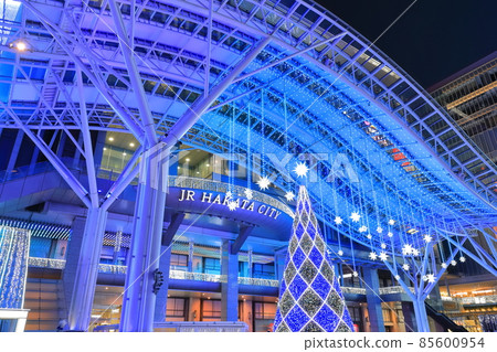 [Fukuoka Prefecture] Illuminations at JR Hakata Station (Hakata, City of Light) 85600954
