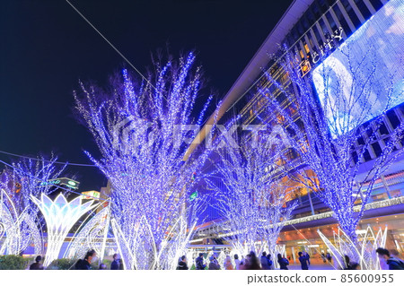 [Fukuoka Prefecture] Illuminations at JR Hakata Station (Hakata, City of Light) 85600955
