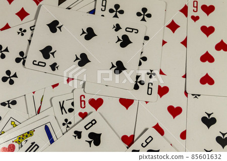 Background of the playing cards Background of the playing cards 85601632