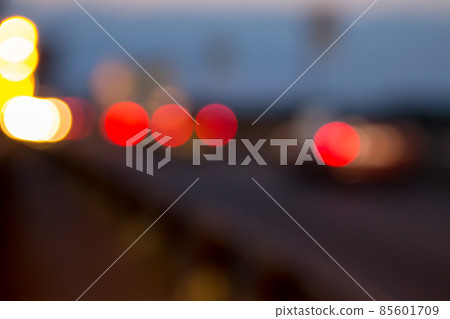 Bokeh blurred car lights at the night Bokeh blurred car lights at the night 85601709