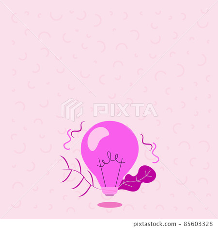 Illuminated Light Bulb Drawing With Plants Shell Showing Technology Ideas. Glowing Lamp With Branches Symbols Design Displaying Mechanical And Technical Idea. Illuminated Light Bulb Drawing With Plants Shell Showing Technology Ideas. Glowing Lamp With Branches Symbols Design Displaying Mechanical And Technical Idea. 85603328