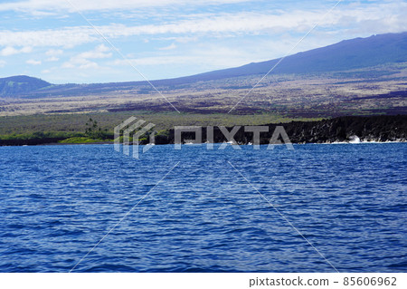 從船上看到的夏威夷島 從船上看到的夏威夷島 85606962