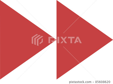 Simple illustration of accelerating red arrow - Stock Illustration ...