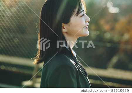 High school girl portrait High school girl portrait 85610929
