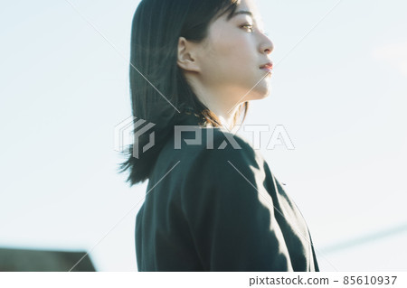 High school girl portrait [soft focus] 85610937