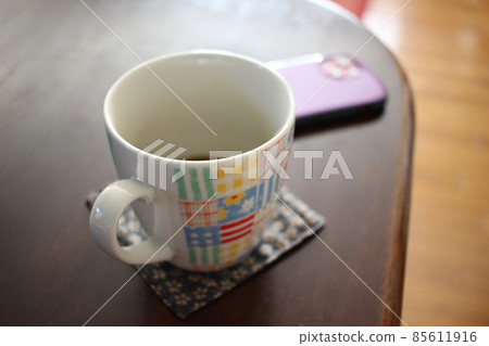 Coffee cup and smartphone Coffee cup and smartphone 85611916