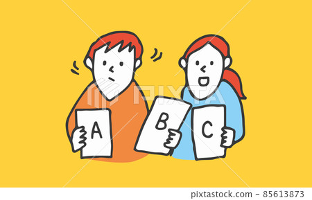 Illustrations of men and women who obtain and consider phase estimates 85613873