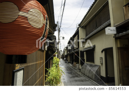 Kyoto Gion lanterns 85614553