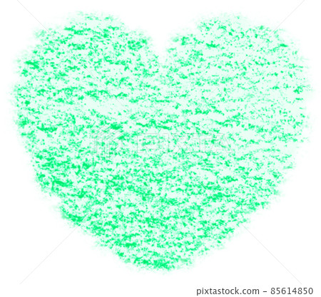 Illustration of a heart drawn with crayons With a turquoise pass Other colors are available 85614850