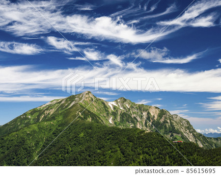 鹿島Yagatake火山在夏天 鹿島Yagatake火山在夏天 85615695