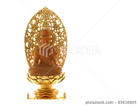Kannon Bodhisattva sitting statue front view 1 Kannon Bodhisattva sitting statue front view 1 85616605