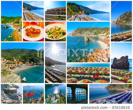 Collage about Monterosso Collage about Monterosso 85618638