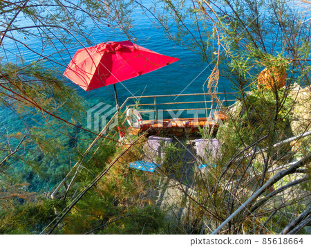 View of Monterosso in summer season 85618664