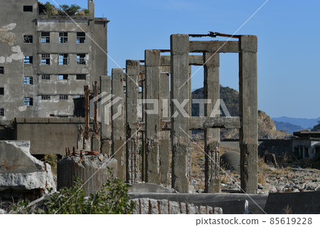 長崎軍艦島(端島)儲煤帶式輸送機 長崎軍艦島(端島)儲煤帶式輸送機 85619228