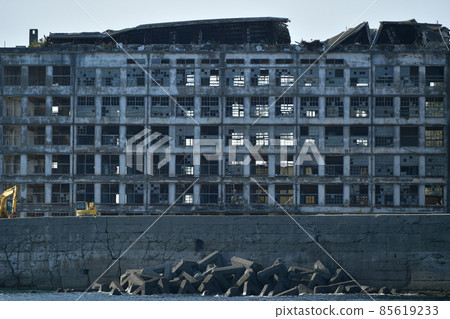 Nagasaki Gunkanjima (Hashima) Hashima Elementary and Junior High School 85619233