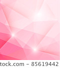Pink geometric background  85619442