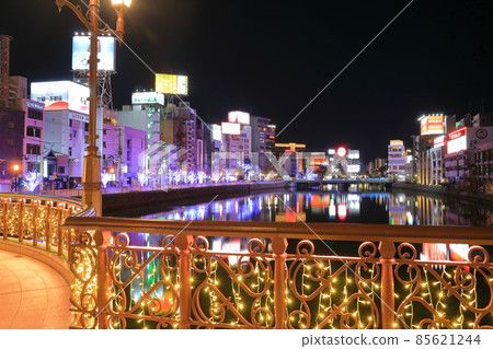 [福岡縣]博多中洲夜景（中洲之光） 85621244
