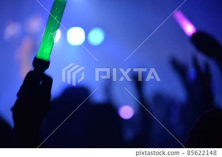 The excitement of the audience seats at the live venue 85622148