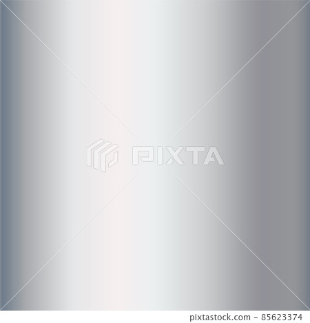Realistic silver foil texture. Gray vector elegant, shiny and metal gradient template 85623374