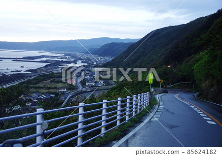 Muroto Skyline Hairpin Curve Slope Muroto Skyline Hairpin Curve Slope 85624182