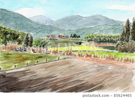 Landscape of winter dead 85624465