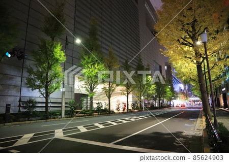 東京有樂町夜景 東京有樂町夜景 85624903