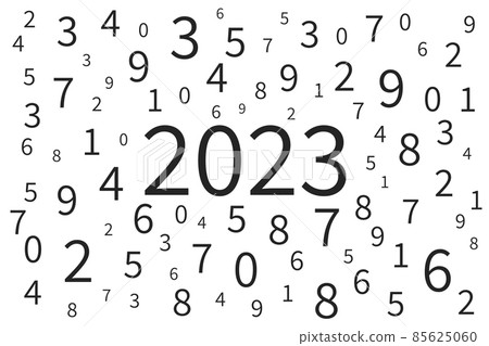 Year 2023 Happy New Year New Year's card Calendar notebook card Greetings Year 2023 Happy New Year New Year's card Calendar notebook card Greetings 85625060